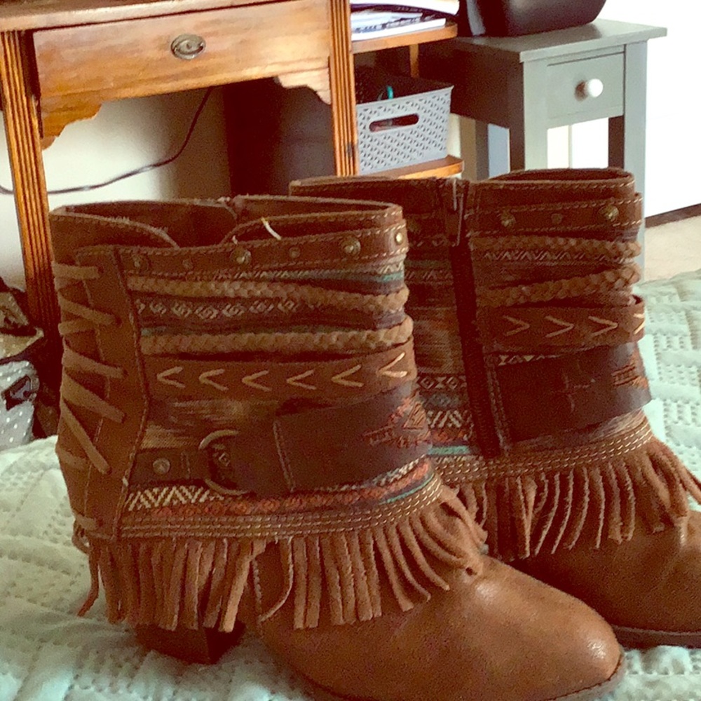 Ankle boots.